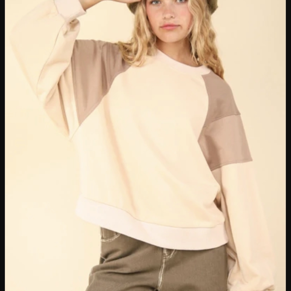 Colorblock Women's Top 2X